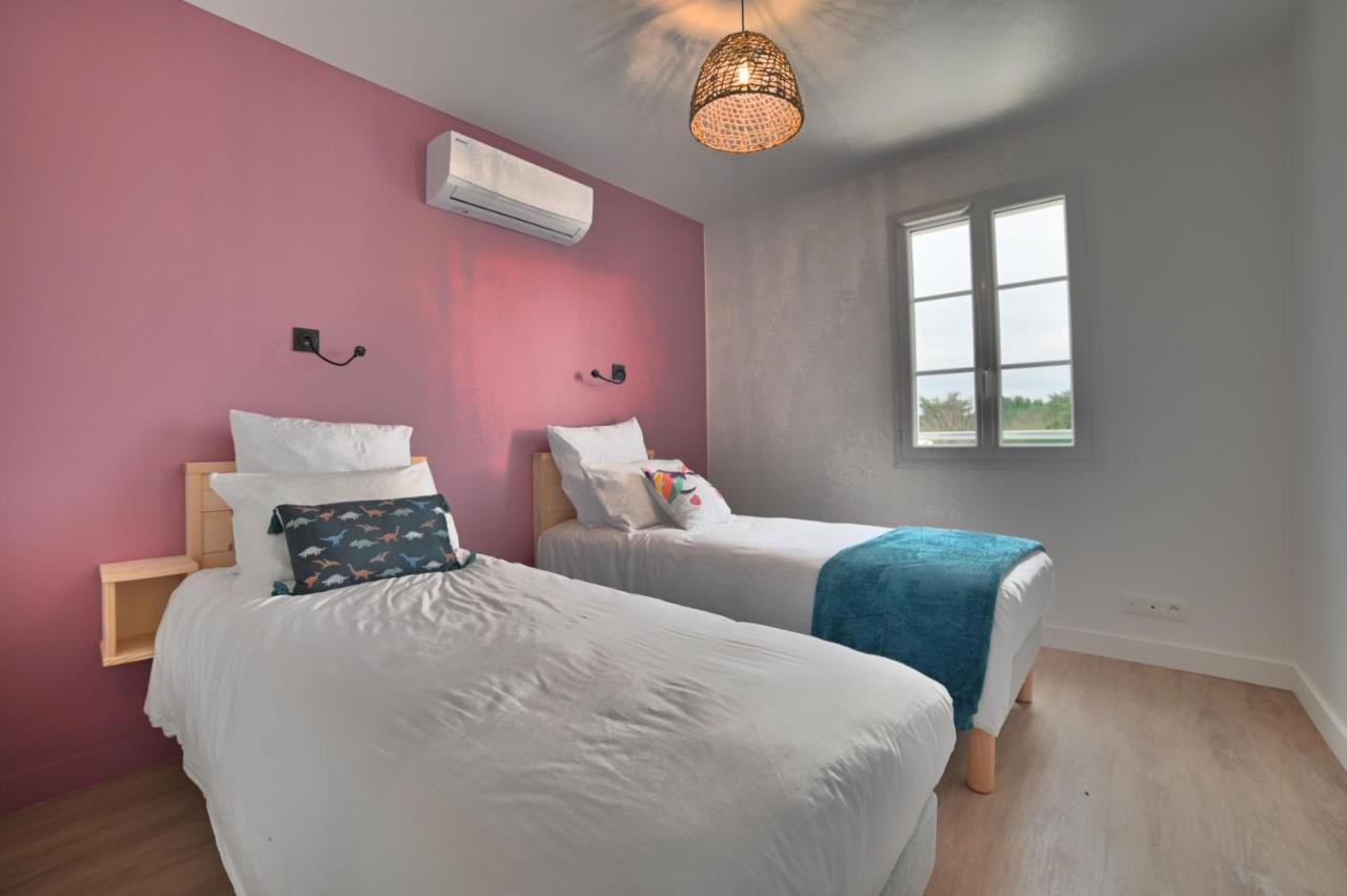 LE PACHA Maison avec piscine/parking/wifi/plages 5kms Les Mathes Extérieur photo