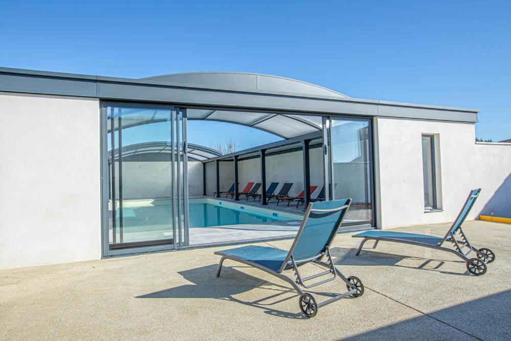 LE PACHA Maison avec piscine/parking/wifi/plages 5kms Les Mathes Extérieur photo